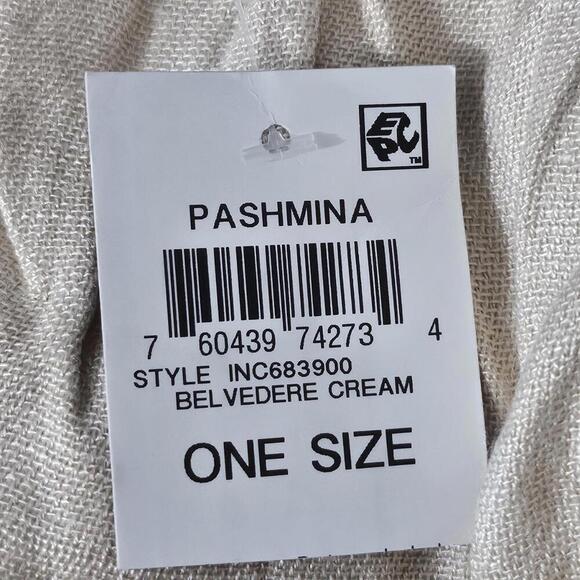 2/$30 INC International Concepts Confetti Gemstone Pashmina Wrap Scarf - Picture 6 of 7